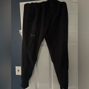 Men's Under Armour Unstoppable Black Jogger Pants Large